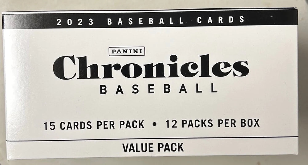 2023 Panini Chronicles Baseball Value Pack Box