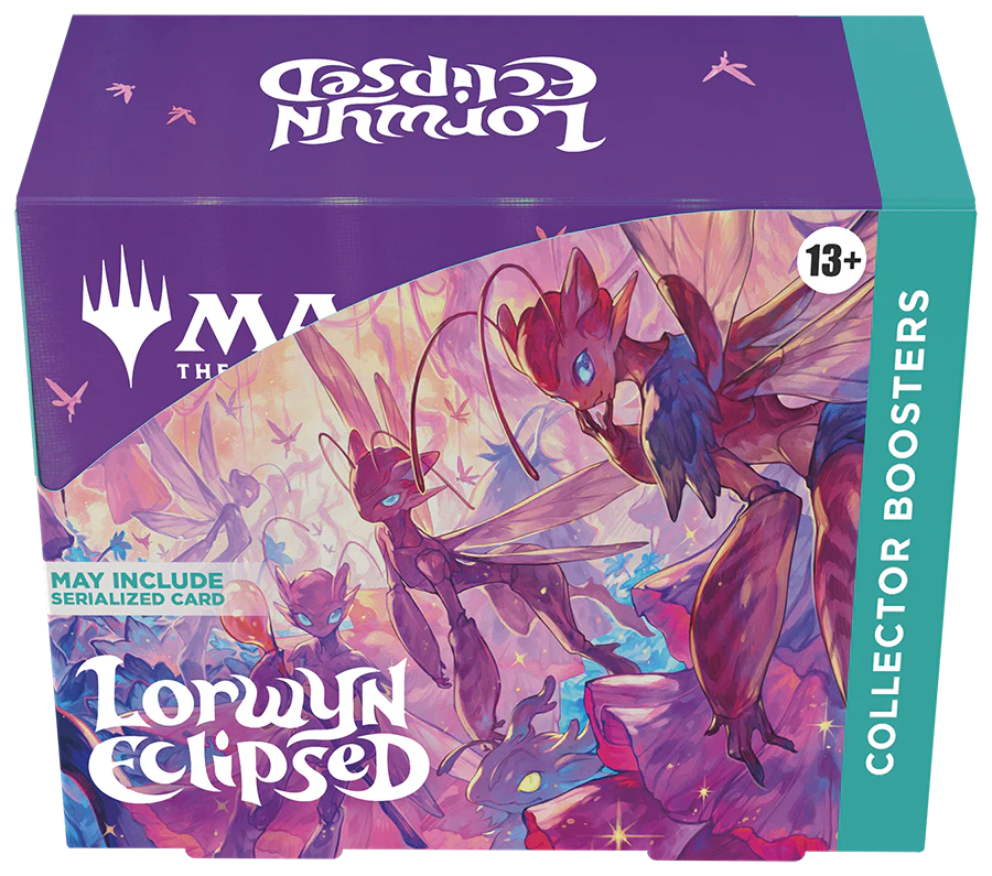 lorwyn eclipsed - collector booster box Dive into the enchanting world of and expand your collection with the Magic: The Gathering Lorwyn Eclipsed Omega pack! Each Collector Booster Omega Pack contains 15 cards. SEALED CASE! 6x Collector Booster