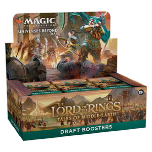 
                
                    Load image into Gallery viewer, Magic: The Gathering Lord of the Rings Tales of Middle-Earth Draft Booster Box
                
            