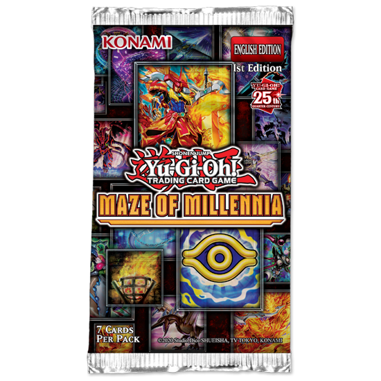 YuGiOh Maze of Millennia Booster Pack