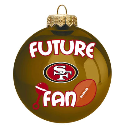 
                
                    Load image into Gallery viewer, San Francisco 49ers Future Fan Ornament
                
            