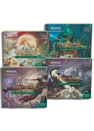 Magic the Gathering: The Lord of the Rings - Tales of Middle-Earth Holiday Scene Box Set of 4