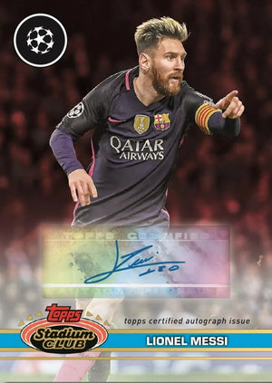 2023-24 Topps Stadium Club Chrome UEFA Champions League Hobby Box