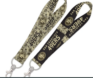 San Francisco 49ers Salute to Service Keystrap