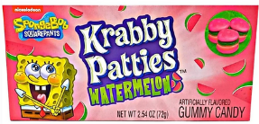 Spongebob Krabby Patties Watermelon Theater Box