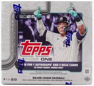 2025 Topps Series 1 Baseball Jumbo Box