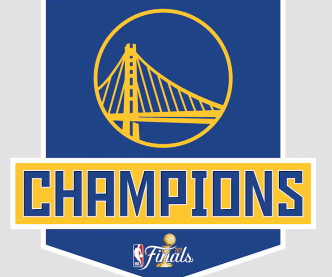 Golden State Warriors 2022 Champions 8x8 Perfect Cut Decal