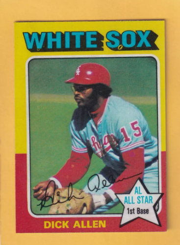 1975 Topps #400 Dick Allen EX/NM Chicago White Sox #33074