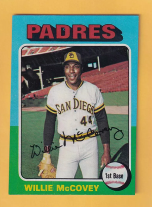 1975 Topps #450 Willie McCovey EX/NM San Diego Padres #33075