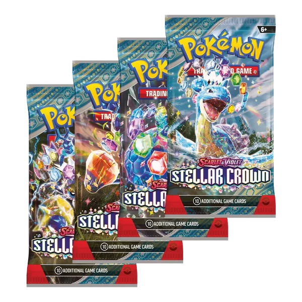 Pokemon Stellar Crown Booster Pack Lefty's Sports Pokemon Stellar Crown Booster Pack Lefty's Sports