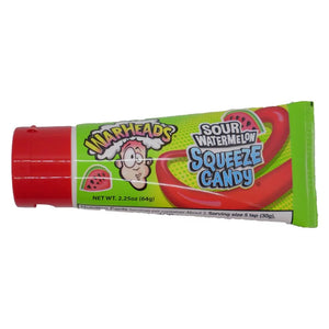 Warheads Sour Watermelon Squeeze Candy Tube