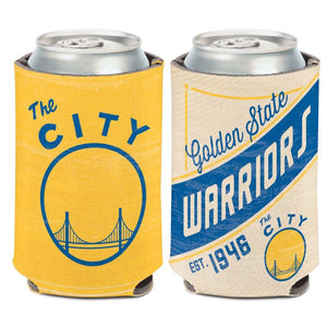 Golden State Warriors 2-Sided Can Cooler