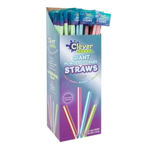 Clever Giant Powdered Candy Straw