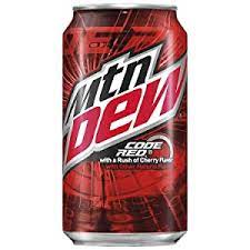 Mountain Dew Code Red Can (12oz)