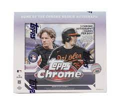 Topps Chrome Baseball 2023 Jumbo Hobby  Box (12 Packs)