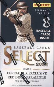 Panini Select Baseball 2022 Cereal Box (25 Cards)