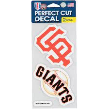 San Francisco Giants Logo Perfect Cut Decal 2 Pack