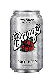 Barg's Root Beer 12oz Can