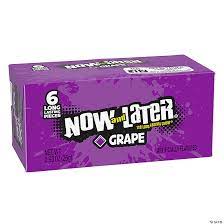 Now And Later Fruit Chews Grape 6pc