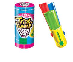 Triple Power Push Pop Candy