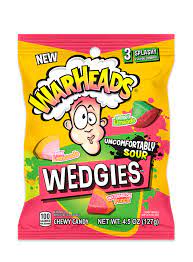 Warheads Wedgies 4.5oz Bag