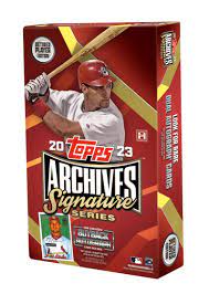 Topps Archives Signature Series Retired Edition 2023 Hobby Box (1 Card)