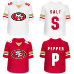 49ers Jersey Salt & Pepper Shaker