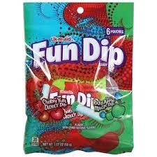 Fun Dip Candy 6 Pouch Bag