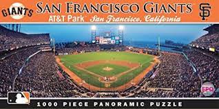 San Francisco Giants Stadium 100 Piece Panoramic Puzzle