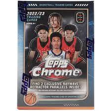 
                
                    Load image into Gallery viewer, 22/23 Topps Chrome OTE Basketball Blaster Box
                
            