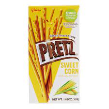 Pretz Snack Sticks Sweet Corn Flavor Box