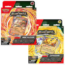 Pokemon Ninetales/Zapdos ex Deluxe Battle Deck