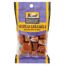 Pennsylvania Dutch Candies Vanilla Caramels 5oz Bag