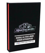 Sports Cards Baseball All Star & Award Winners Autograph Box