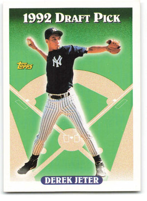 1993 Topps #98 Derek Jeter NM-MT RC Rookie New York Yankees Image 1