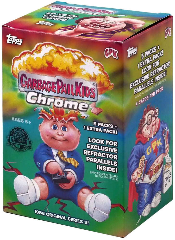 2022 Garbage Pail Kids Chrome  Series 5 Blaster Box