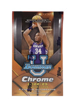 Topps Bowman University Chrome Basketball 2022/23 Hobby Box (24 Packs)