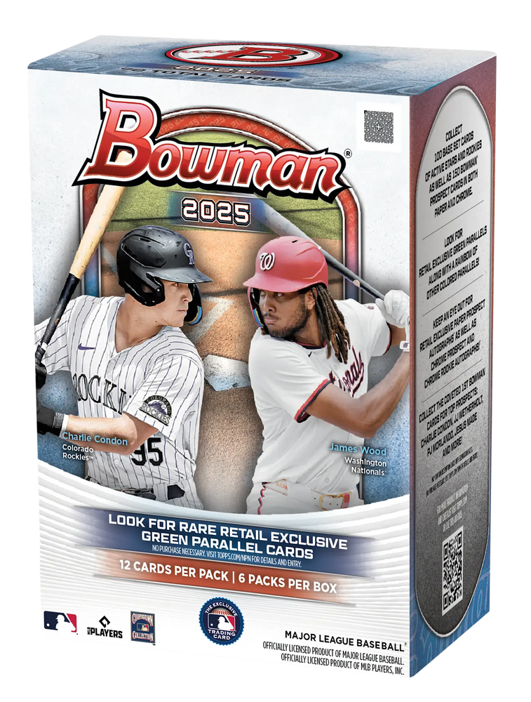 2025 Bowman Baseball Blaster Box