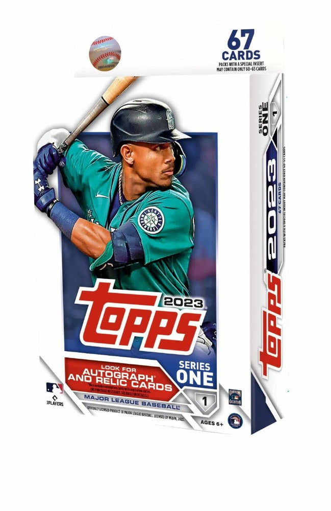 Topps Baseball 2023 Series 1 Hanger Box (67 Cards)