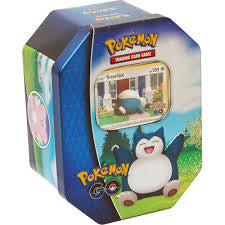 
                
                    Load image into Gallery viewer, Pokémon GO TCG Snorlax Tin (4 Packs)
                
            