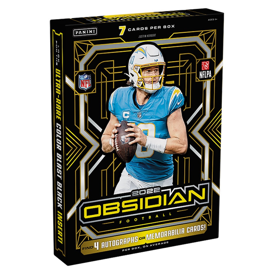 Panini Obsidian Football 2022 Hobby Box (7 Cards)