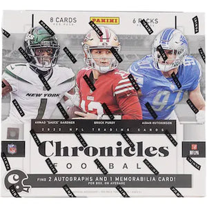 Panini Chronicles Football 2023 Hobby Box (6 Packs)