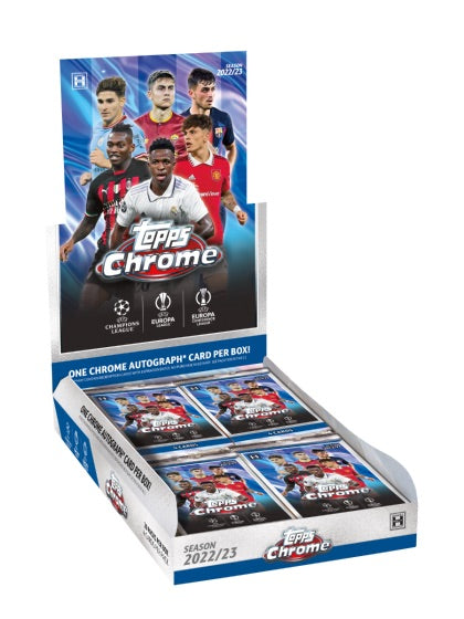 Topps UEFA Club Competitions 2023 Hobby Box (20 Packs)