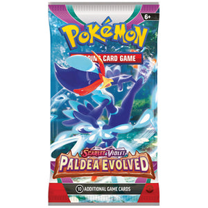 Pokémon TCG Paldea Evolved Booster Pack (10 Cards)