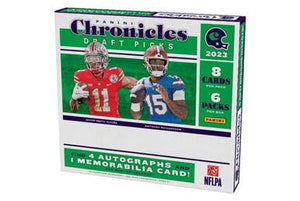 Panini Chronicles Draft Picks Football 2023 Hobby Box (6 Packs)