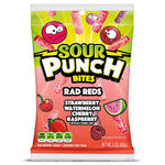 Sour Punch Bites Rad Reds