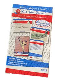 2025 Historic Autographs Did You Know? Hobby Box