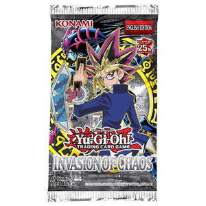 YuGiOh Invasion of Chaos 25th Anniversary Booster Pack (9 Cards)