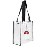 San Francisco 49ers Clear Stadium Tote Bag