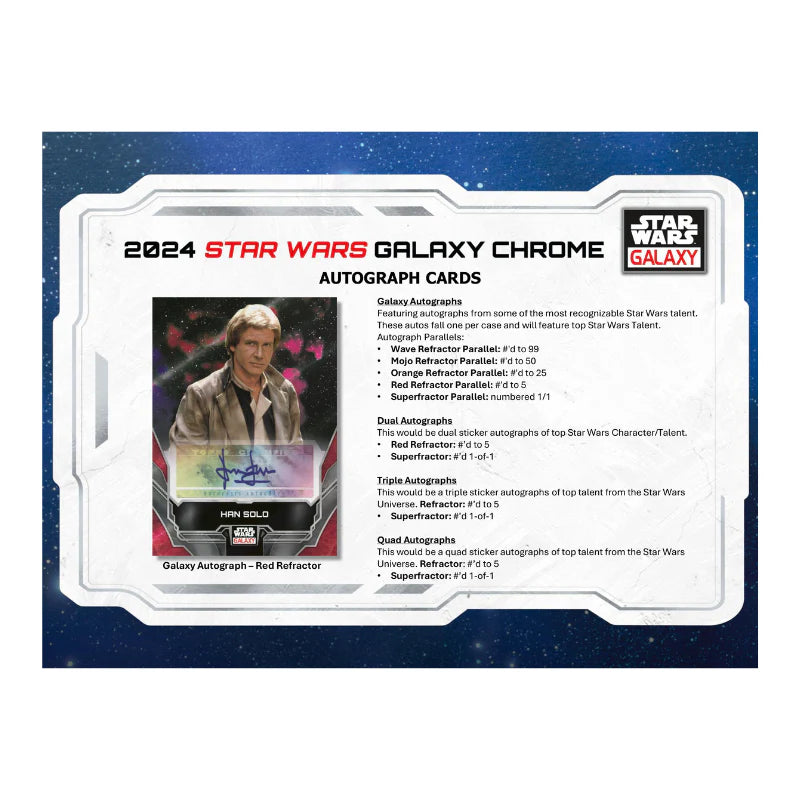 Topps Star Wars Chrome Galaxy 2024